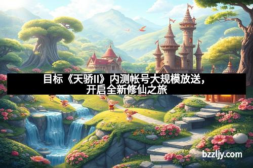 目标《天骄II》内测帐号大规模放送，开启全新修仙之旅